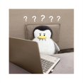 thumbnail image 2 of Ins-pingüino muñeco de peluche Kawaii triste Animal relleno cabeza de juguete explosión decoración divertida cumpleaños regalo de Navidad para niños novio nuevo zhangyuxiang LED, 2 of 2