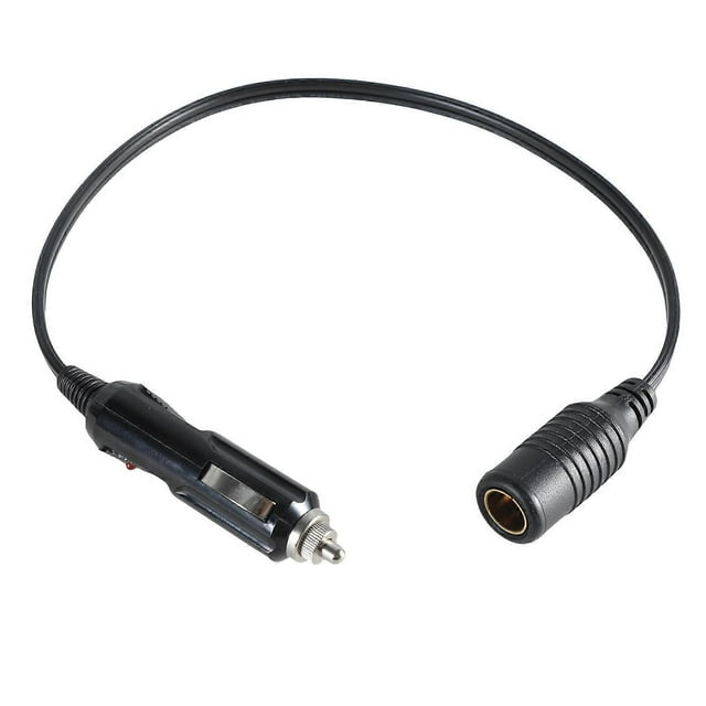 Automotive 12V Accessory Power Cord Car Power Socket to DIN Plug Converter Line for Motorcycle Electronics
