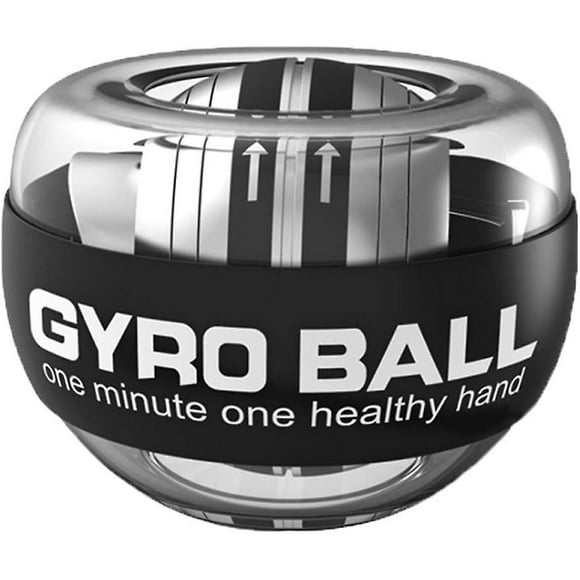 Auto-Start Wrist Power Gyro Ball, Wrist Strengthener and Forearm Exerciser for Stronger Arm Fingers Wrist Bones and Muscle with LED Lights