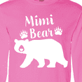 thumbnail image 4 of Inktastic Mimi Bear in White Long Sleeve T-Shirt, 4 of 5