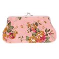 thumbnail image 1 of Vintage Flower Wallet Lady Buckle Clutch Bag Rose Pattern Coin Purse for Woman, 1 of 7