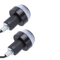 thumbnail image 3 of 2pcs 12V Motorcycle Handlebar LED Turn Signal Light Hand Grip Bar End Plug Light Universal, 3 of 11