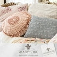 thumbnail image 6 of Denis Ottoman Light Grey Linen 26L x 23.2W x 16.5H Upholstered SlipcoverSkirted, 6 of 9