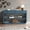 Blue + Shelf, variant on Antique-Style Console Table, 3 Storage Drawers, Display Shelf, Curved Legs, Paulownia Veneer, Entryway/Hallway/Living Room