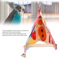 thumbnail image 1 of Double   Wood Shelter for Bird,Swingwith Bells, Durable Material, Easy Installation, 1 of 8