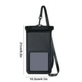 thumbnail image 3 of CxhicLuv Waterproof Floating Cell Phone Bag, PVC Phone Pouch for Swimming & Outdoor Activities, IPX8 Certified Dry Bag, Fits Smartphones up to 6.7" for Beach, Camping, Rafting & Waterpark Use, 3 of 6