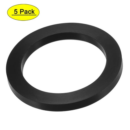 

Uxcell 2-1/2 DN65 Nitrile Rubber Flat Washer Quick Connector Gasket Black 5 Count