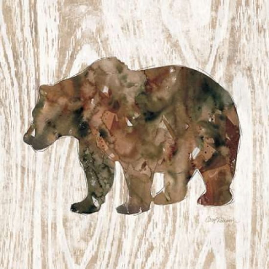 Pine Forest Bear Canvas Art - Carol Robinson ()