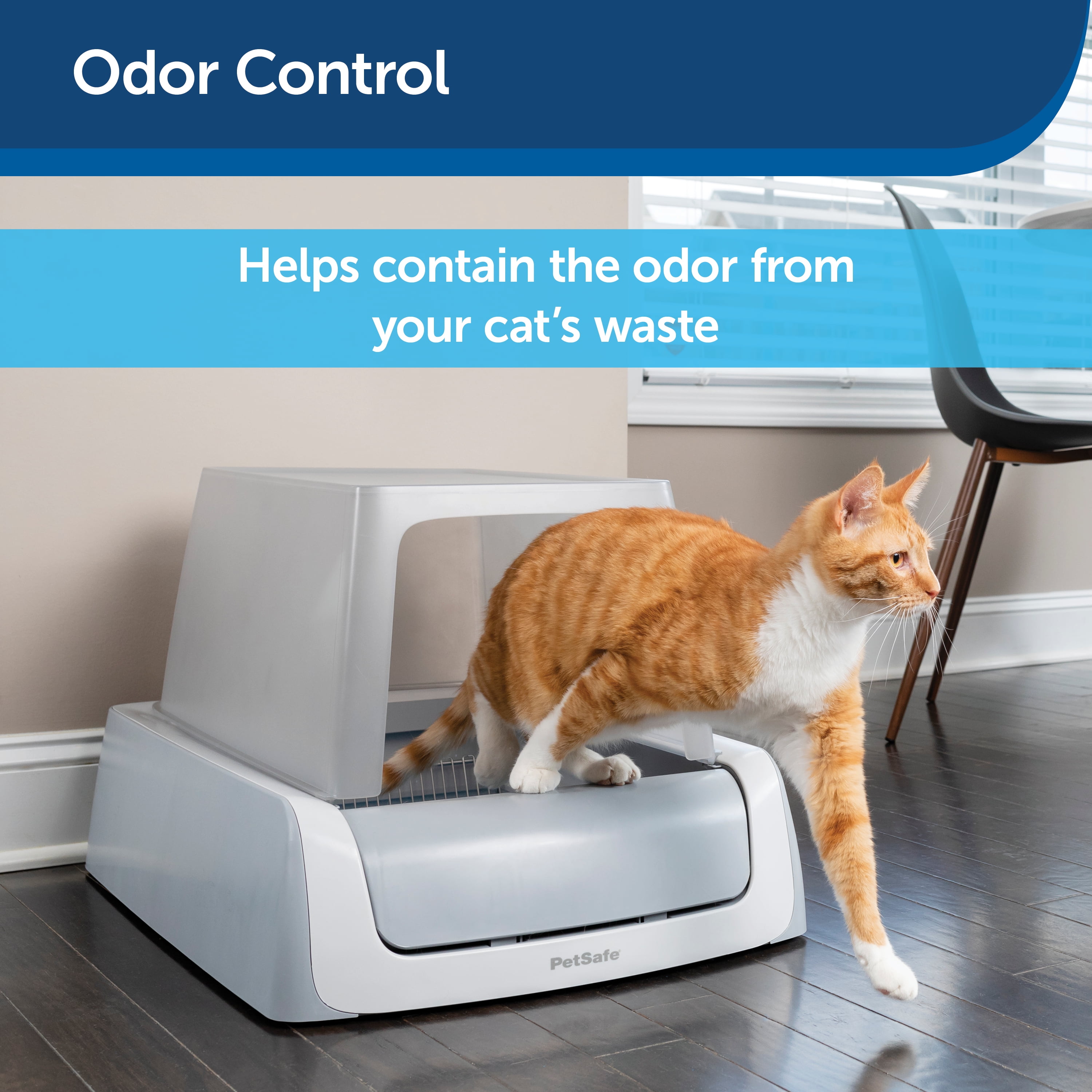 PetSafe ScoopFree Litter Box Privacy Hood, for 2nd Gen Box, Ideal for Shy or Skittish Cats
