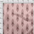 thumbnail image 3 of oneOone Cotton Poplin Twill Light Pink Fabric Asian Floral Block Craft Projects Decor Fabric Printed By The Yard 56 Inch Wide, 3 of 4
