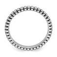 thumbnail image 2 of Bague Empilable en Argent Sterling Stackable Expressions Antique Taille 10, 2 of 3