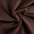 thumbnail image 4 of BalsaCircle 6 Pieces 72" x 120" Chocolate Brown Rectangle Polyester Tablecloths Table Linen, 4 of 8