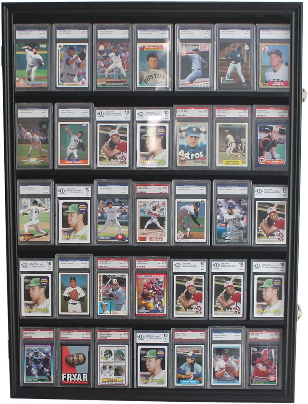 Pro UV 35 Graded Sports Card Display Case Holds 5.5” Graded Sport