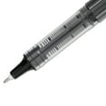 thumbnail image 3 of uni-ball® Vision™ Needle Liquid Ink Rollerball Pens, Fine Point, 0.7 mm, Gray Barrel, Black Ink, Pack Of 12, 3 of 5