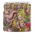 thumbnail image 4 of Juego de cama Koala - Juego de cama Koala 3D con flor Waratah, 4 of 6