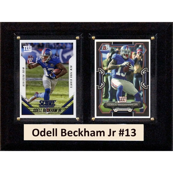 Odell Beckham Jr. Giants 6'' x 8'' Plaque