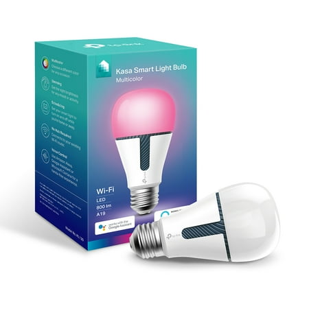 Kasa Smart WiFi Light Bulb, Multicolor by TP-Link - Smart LED Light Bulbs (KL130-W)