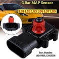 thumbnail image 2 of 3 Bar Air Intake Pressure Map Sensor For Silverado Suburban / Ls1 Ls3 Ls6 Ls7 Ls9 Lq4 Ly6 12615136, 2 of 5