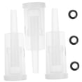 thumbnail image 3 of OULII 6Pcs Brew One-Way Valves Plastic 3-Piece Air Lock Kit for Wine and Beer Home Brewing, 3 of 6