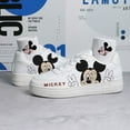 Alex 2025 Summer Little White Cute Cartoon Shoes, Stitch, Mickey Mouse