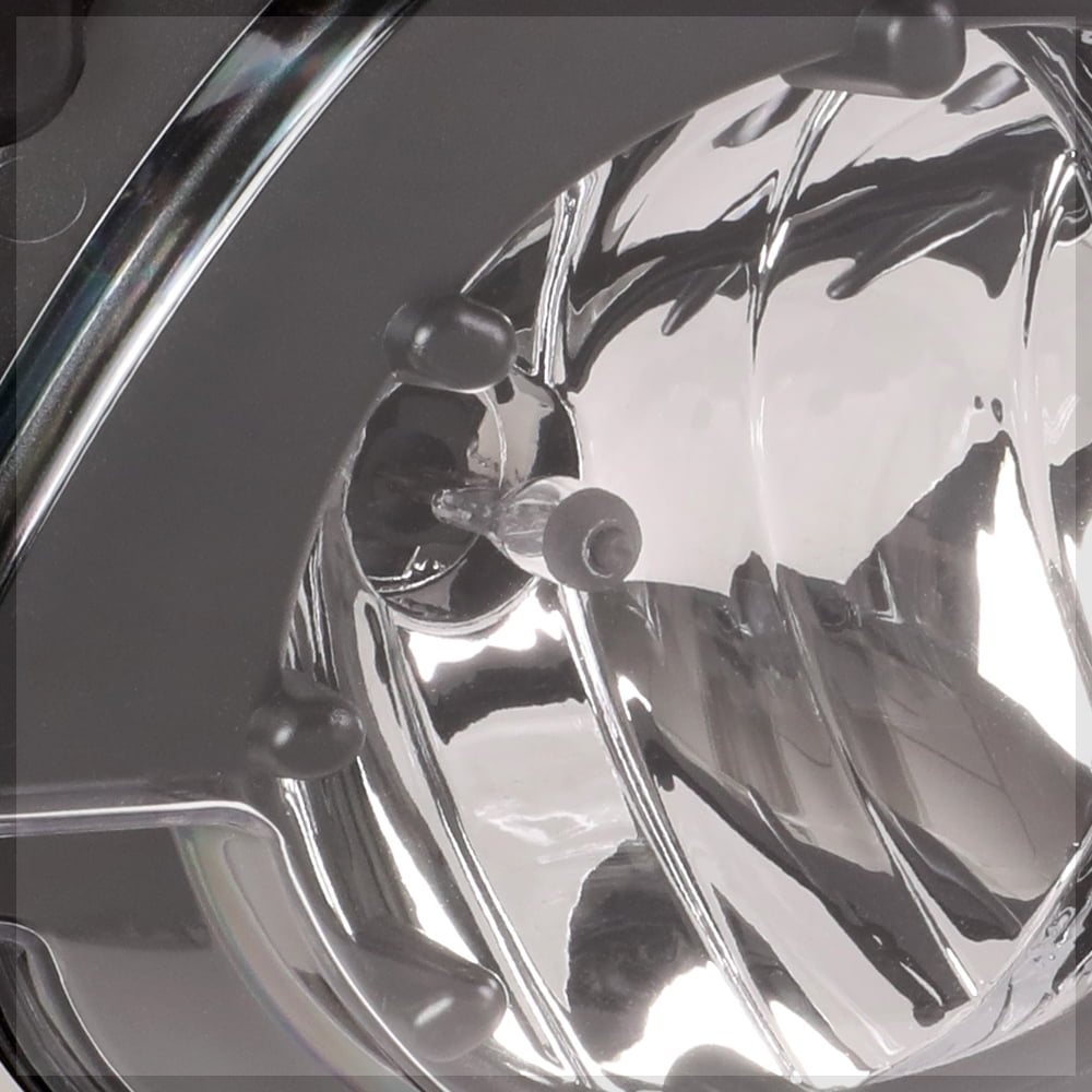 DNA Motoring For 02-06 Chevy Avalanche 1500 2500 w/Cladding Chrome Clear Bumper Fog Light Lamps Pair