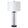 thumbnail image 2 of Everren Desdemona 28" Length Table Lamp- Set of two, Clear and Matte black, 2 of 4