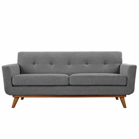 Oak Upholstered Loveseat - Modway Engage Upholstered Tufted Loveseat, Multiple Colors