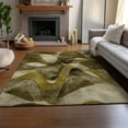 thumbnail image 6 of Addison Rugs Mayfield Washable Contemporary Abstract Coffee Rectangle Rug, 2'6" x 3'10", 6 of 6