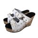 thumbnail image 3 of Bmisegm Women's Slope High Heel Sandals Fashionable Solid Color Sandals Sandals Women Summer White 8, 3 of 9