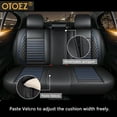 thumbnail image 5 of OTOEZ Car Seat Covers 5-Seats Full Set Waterproof Leather Universal for Sedan SUV Truck, 5 of 11