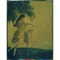 thumbnail image 3 of Arthur Bowen Davies 15x18 Black Modern Framed Museum Art Print Titled - The Dancers, 3 of 5