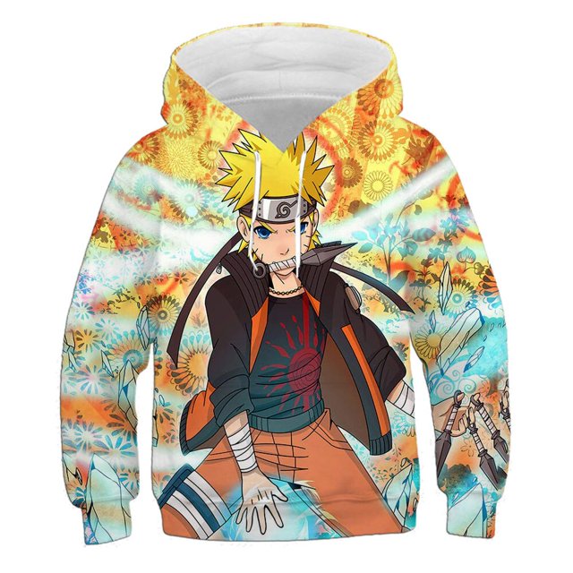 Anime Uzumaki moda hombres mujeres niños Cool sudaderas 3D impreso Casual niño niña niños sudaderas con capucha pulóver Streetwear Hoody Coat100 zhangyuxiang CONDUJO