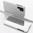 thumbnail image 1 of Mirror Vertical Protective Case for Samsung Galaxy S23 Ultra Full Body Protection Curved Streamer Plating Fashion Kickstand Shockproof Scratch-Resistant Case for Samsung S23 Ultra,A, 1 of 7