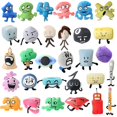 thumbnail image 2 of 30 Style One Two Four X Six Battle For Dream Island Plush Toy Clock Button Waffle Ball Electric fan Plushie Pillow Doll Kid Gift, 2 of 5