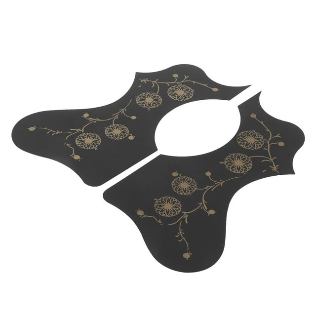 Guitar Pickguard Set,2Pcs Guitar Guard Plastic Acoustic Guitar Pick Guard Accessory Guitar Guard Replacement Class Leading Features