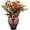 Brown, variant on Artificial Flower 3 Bunches of 17 Inch Flower Arrangements Roseus Coreopsis with Decorative Branches for Wedding Bridal Bouquet Home Decor Housewarming Gift Centerpiece Reception(Pink)