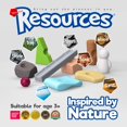 thumbnail image 2 of Taksa Toys Juguetes creativos y únicos para niños de 4, 5, 6 y 7 años Bloques educativos Recursos para el aprendizaje Juguetes Montessori abiertos para niñas y niños Habilidades motoras finas Reggio E, 2 of 5