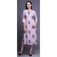 thumbnail image 2 of Bimba Tunique Droite à Manches 3/4 Kurta Imprimée Tenue d'Été pour Femmes, 2 of 6