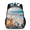 Blue, variant on Jiaoprinted Adult Spring Hummingbird Floral Backpack, Casual Daypack with Adjustable Shoulder Straps, Floral Bird Laptop Backpack for Work Travel Outdoor