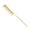 Gold, variant on Aluminum Tail Comb Hairdress Accesories For Precise Hair Parting And Styling