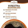 thumbnail image 3 of 3 pack Fresh Roasted Coffee, Sumatra Mandheling Coffee, Medium Roast, Ground, 12 oz, 3 of 7