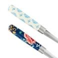 thumbnail image 5 of The Pioneer Woman Keepsake Floral Textured Stainless Steel Serving Spoon Set with Floral Pattern, and Colorful Handle 2, 5 of 5