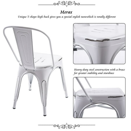 Topcobe Dining Chairs Set Of 2 Metal Room Modern - Heavy Duty Metal Dining Chairs Topcobe Dining Chairs Set Of 2 Metal Room Modern - Heavy Duty Metal Dining Chairs