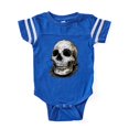thumbnail image 1 of CafePress - Skull Tee_Tr - Cute Infant Baby Football Bodysuit, 1 of 1