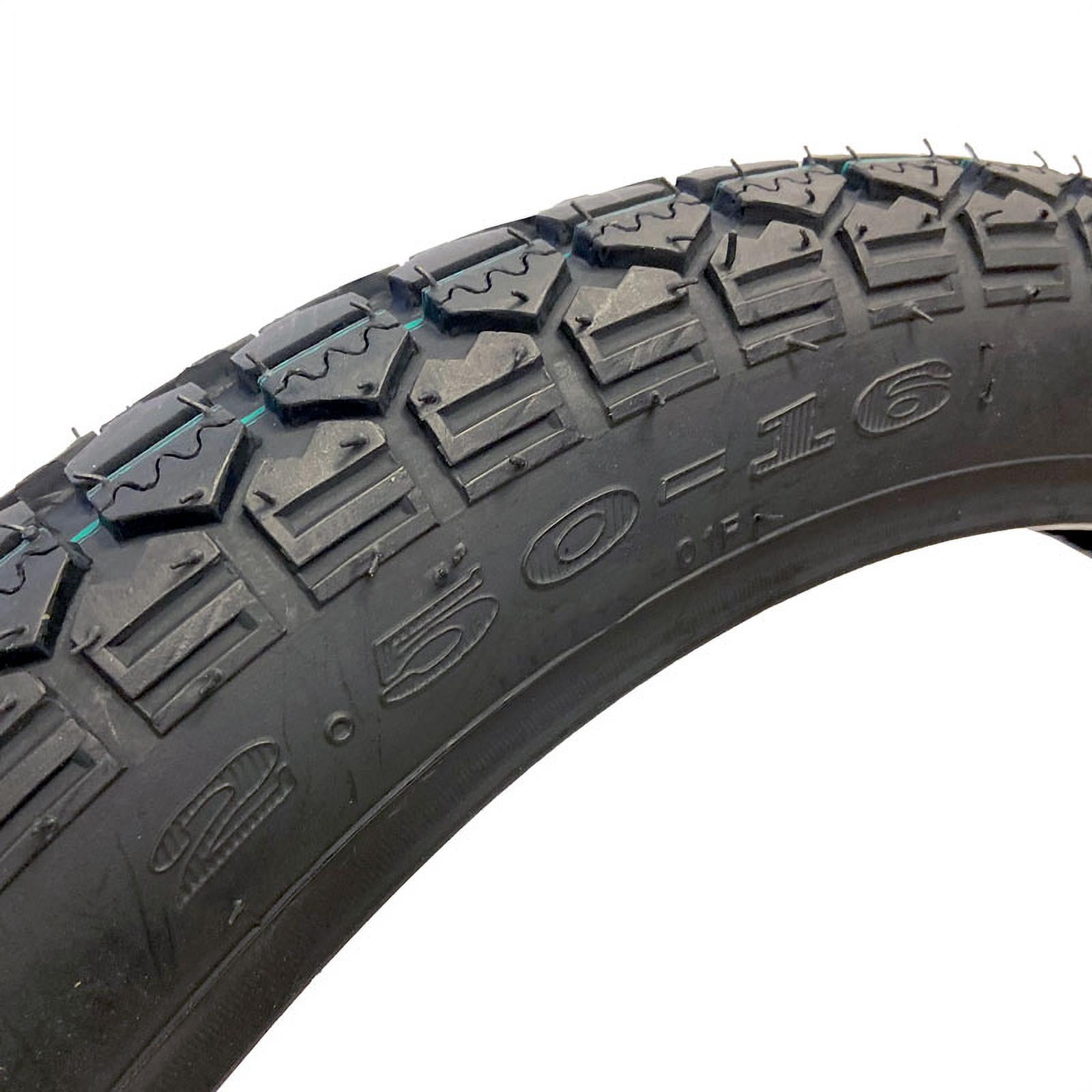 SET OF TWO Motorcycle Tires 2.50-16 - Dual Sport On/Off Road (Model P43)