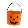 thumbnail image 4 of Bolsa de dulces de Halloween, suministros para fiestas, reutilizable, portátil, hecha a mano, bolsa de mano para dulces, para la entrada, sala de Naranja, 4 of 8