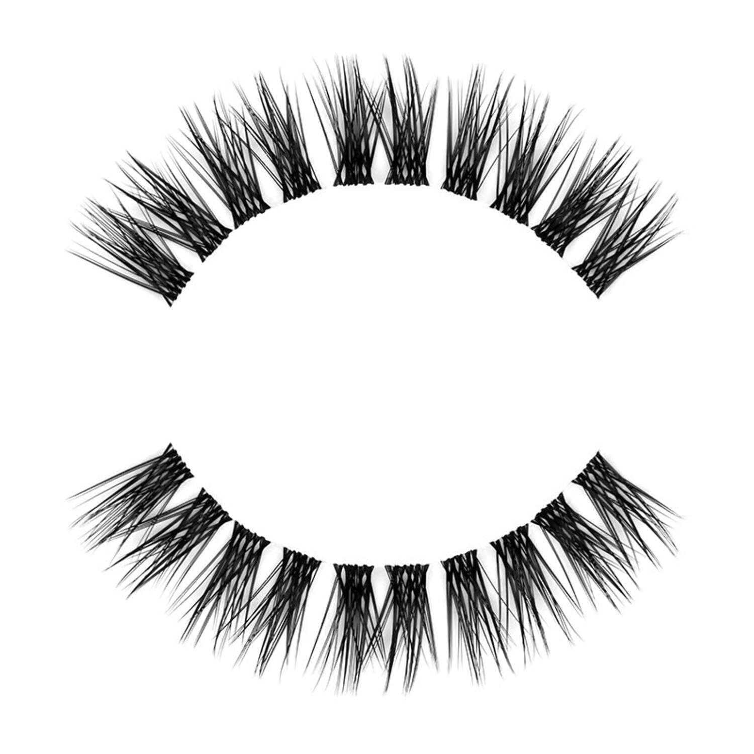 DesignerLash Kit-Angel - DIY Black Eyelash Extension Kit - Enhance Your Look with 2 Sets of Lashes with Adhesive, Tools & Brush