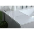 thumbnail image 3 of Elegant Decor Aubrey 36" Solid Wood Single Bathroom Vanity w/ Backsplash in Gray, 3 of 8