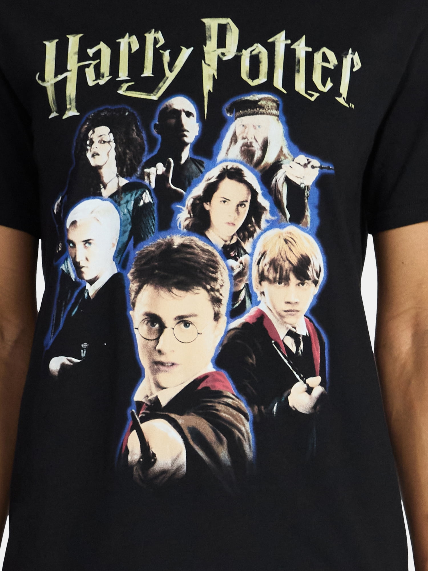 Harry Potter Women's Graphic Tee with Short Sleeves, Sizes XXS-XXL