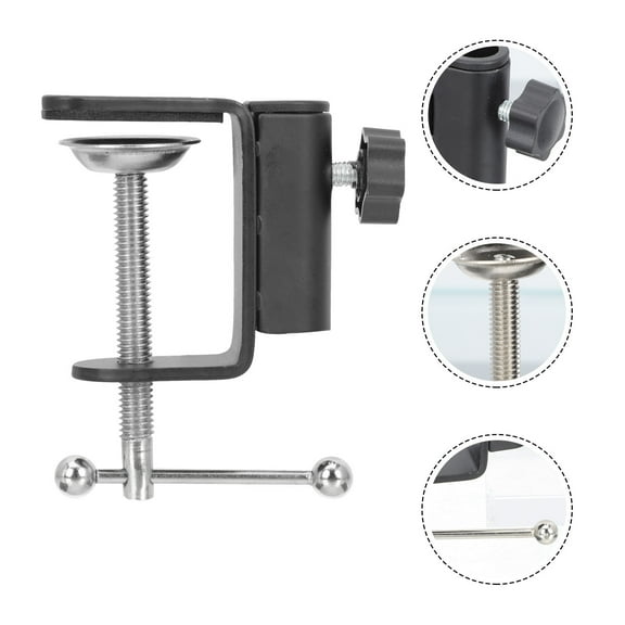 WHAMVOX  Mic Metal Microphone Base Desktop Holder Adjustable Stand